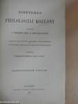 Egyetemes Philologiai Közlöny 1910.