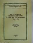 Rott Nándor veszprémi püspök bérmálási feljegyzései 1921-1938