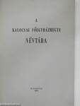 A kalocsai főegyházmegye névtára 1985