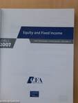 Equity and Fixed Income