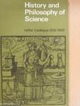 History and Philosophy of Science