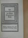 Die kleine Chronik der Anna Magdalena Bach (gótbetűs)