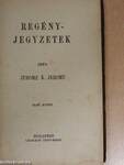 Regényjegyzetek I-II.