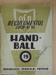 Regulamentul jocului de Hand-ball