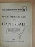 Regulamentul jocului de Hand-ball