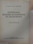 Vezérfonal műszaki előadóknak és szerzőknek