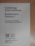 Cambridge First Certificate Examination Practice 2