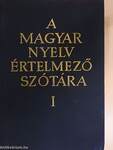 A magyar nyelv értelmező szótára I. (töredék)
