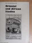 Oriental and African Studies 880