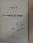 Zeitschrift für katholische Theologie 1889. (gótbetűs)