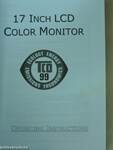 17 Inch LCD Color Monitor Operating Instructions