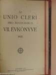 Az Unio Cleri Pro Missionibus Évkönyvei 1926-1927.,1929-1932.