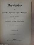 Demokritos oder hinterlassene Papiere eines lachenden Philosophen 1-12. (gótbetűs)