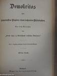 Demokritos oder hinterlassene Papiere eines lachenden Philosophen 1-12. (gótbetűs)