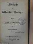 Zeitschrift für katholische Theologie 1881. (gótbetűs)