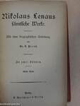 Nikolaus Lenaus samtliche Werke I-II. (gótbetűs)
