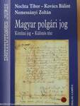 Magyar polgári jog - Kötelmi jog