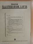 Magyar Állatorvosok Lapja 1962. augusztus