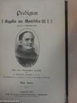 Die Predigten des hochw. P. Augustin von Montefeltro O. S. F./Predigten des P. Augustin von Monefeltro Ord. S. F./Kurze Lebensgeschichte des hochw. Herrn Directors und Domcapitulars Dr. Georg Friedrich Wiedemann (gótbetűs)