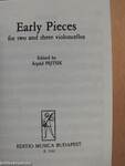 Early Chamber Music/Violin Duos/Violin Trios/Trios for two violins and violoncello/Early Pieces for two and three violoncellos/Early Baroque Works for Strings/Early Music for flute and guitar (minikönyv)