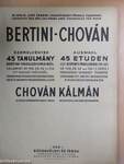 Bertini-Chován szemelvények