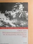 Orte der Bücherverbrennungen in Schleswig-Holstein 1933