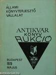 Antikvár könyv aukció - Budapest, 1975. május