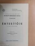 A Szegedi M. Kir. Állami Szent István Fiú Felső Kereskedelmi Iskola ötvenegyedik értesítője az 1938-39. iskolai évről