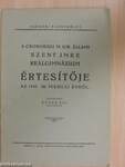 A Csongrádi M. Kir. Állami Szent Imre Reálgimnázium értesítője az 1929-30. iskolai évről