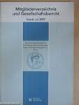 Mitgliederverzeichnis und Gesellschaftsbericht - Juli 2007