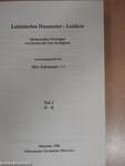 Lateinisches Hexameter-Lexikon Teil 2 D-H