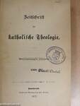 Zeitschrift für katholische Theologie 1900. (gótbetűs)