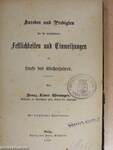 Anreden und Predigten für die verschiedenen Festlichkeiten und Einweihungen im Laufe des Kirchenjahres (gótbetűs)