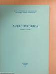 Acta Historica Tomus LXXXI.