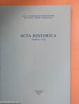 Acta Historica Tomus LXX.