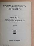 Magyar Éremgyűjtők Egyesülete Országos éremcsere közvetítés 1983. október 9.
