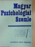 Magyar Pszichológiai Szemle 1984/1-6.