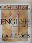 Cambridge English for Schools - Student's Book One