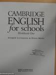 Cambridge English for Schools - Workbook One