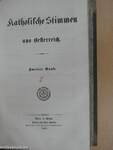 Katholische Stimmen aus Oesterreich I-II. (gótbetűs)