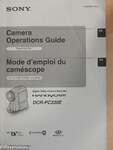 Sony DCR-PC330E Camera Operations Guide/Mode d'emploi du caméscope