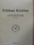 Földtani Közlöny 1994/1-4.