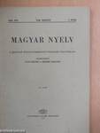 Magyar Nyelv 1966/1-4.
