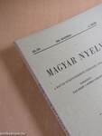 Magyar Nyelv 1965/1-4.