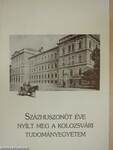 Százhuszonöt éve nyílt meg a Kolozsvári Tudományegyetem I-II.