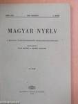 Magyar Nyelv 1968/1-4.