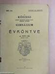 A Kőszegi Szent Benedek-Rendi Kat. Ferenc József Gimnázium Évkönyve az 1939-40. iskolai évről