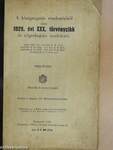 A közigazgatás rendezéséről szóló 1929. évi XXX. törvénycikk és végrehajtási rendeletei I.