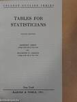 Tables for Statisticians