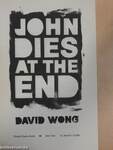 John dies at the end